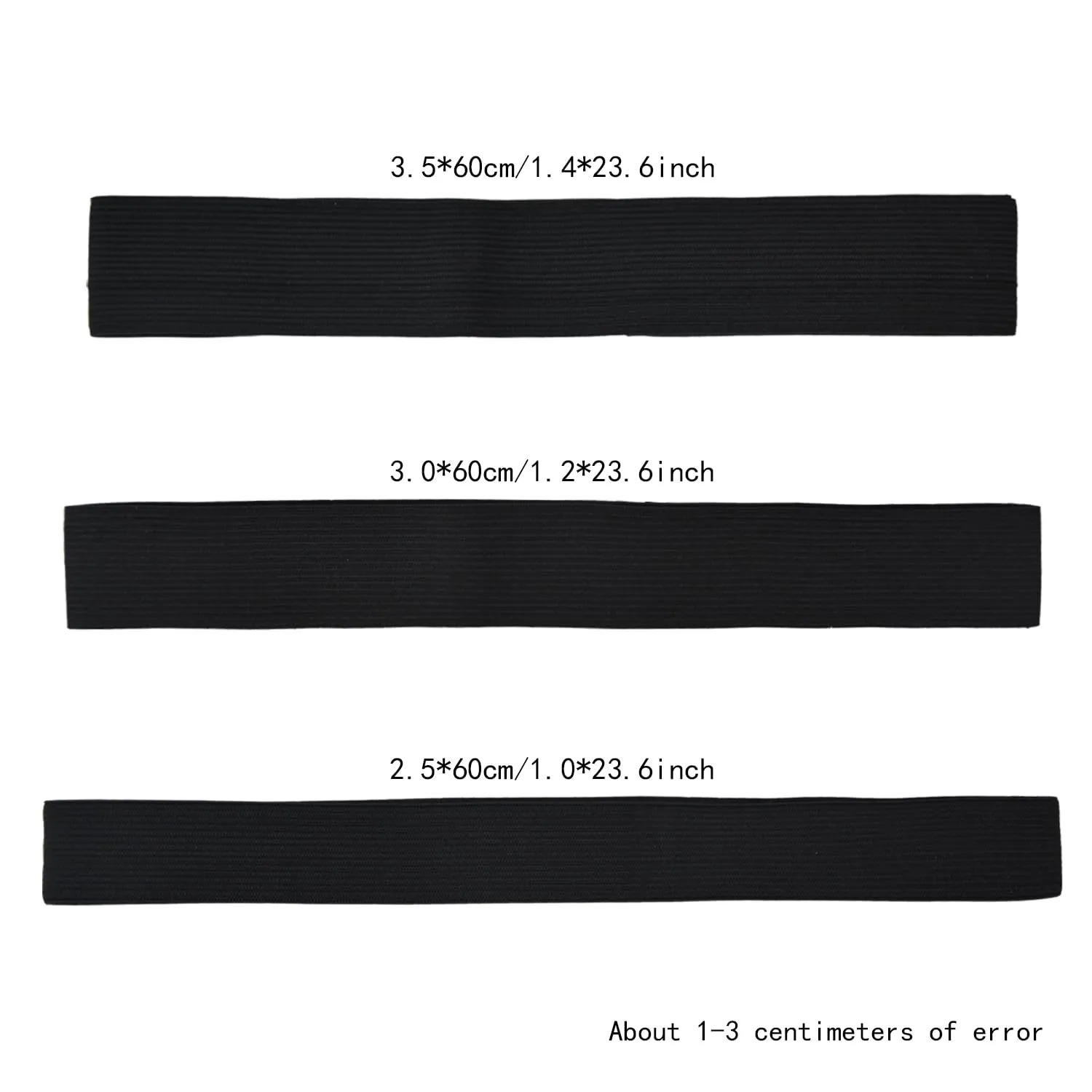 6 Pcs Elastic Band Lace Melting Bands Adjustable Wig Headbands for Lace Frontal Laying (Width 1.4 Inch)