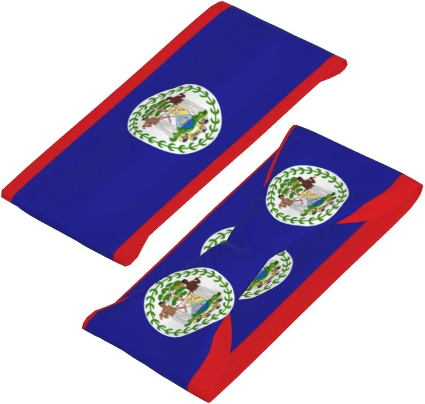 Flag Headbands for Women Men Fashion Jamaica Sports Sweatbands Patriotic Hairbands for Workout Running Cycling Yoga