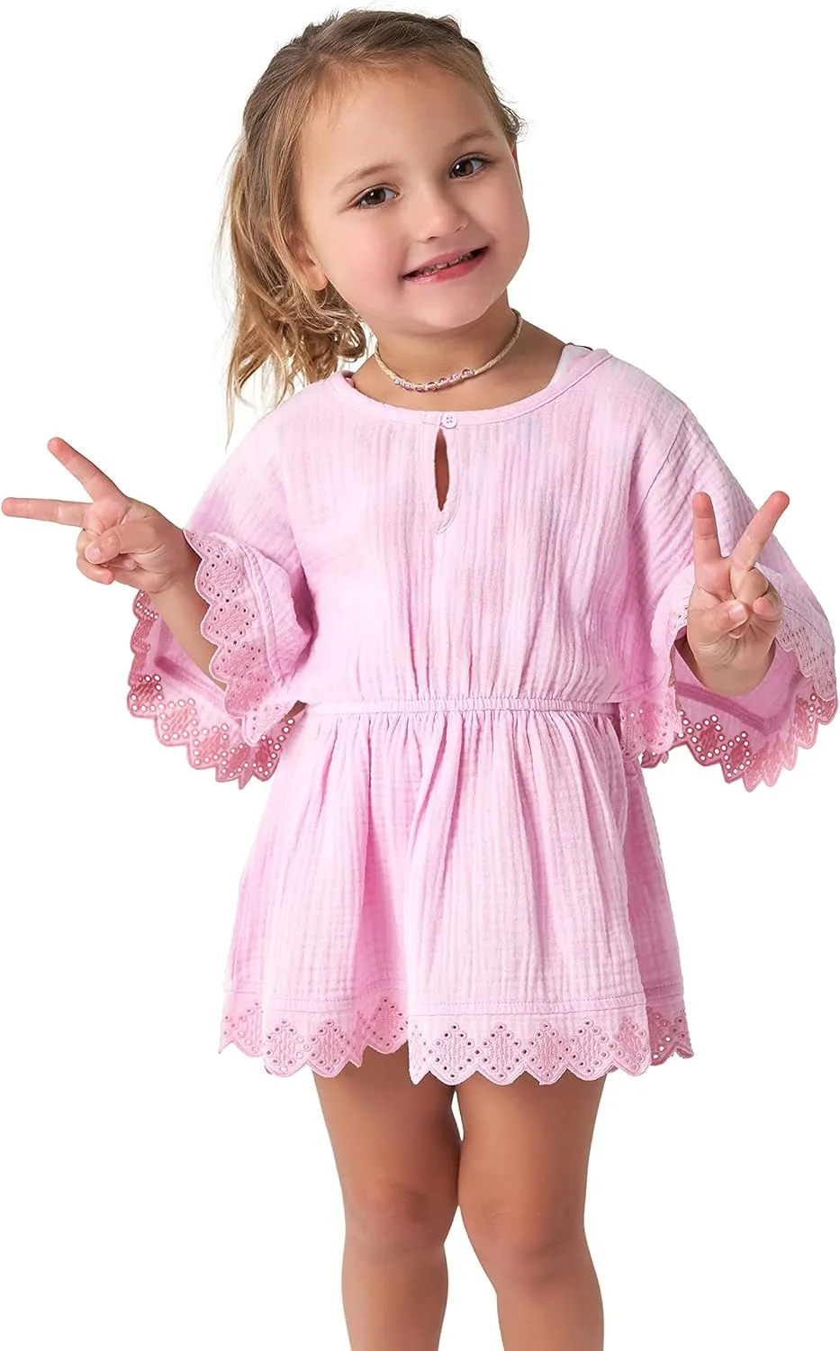 Gerber baby-girls Toddler Kaftan Swim Cover Up