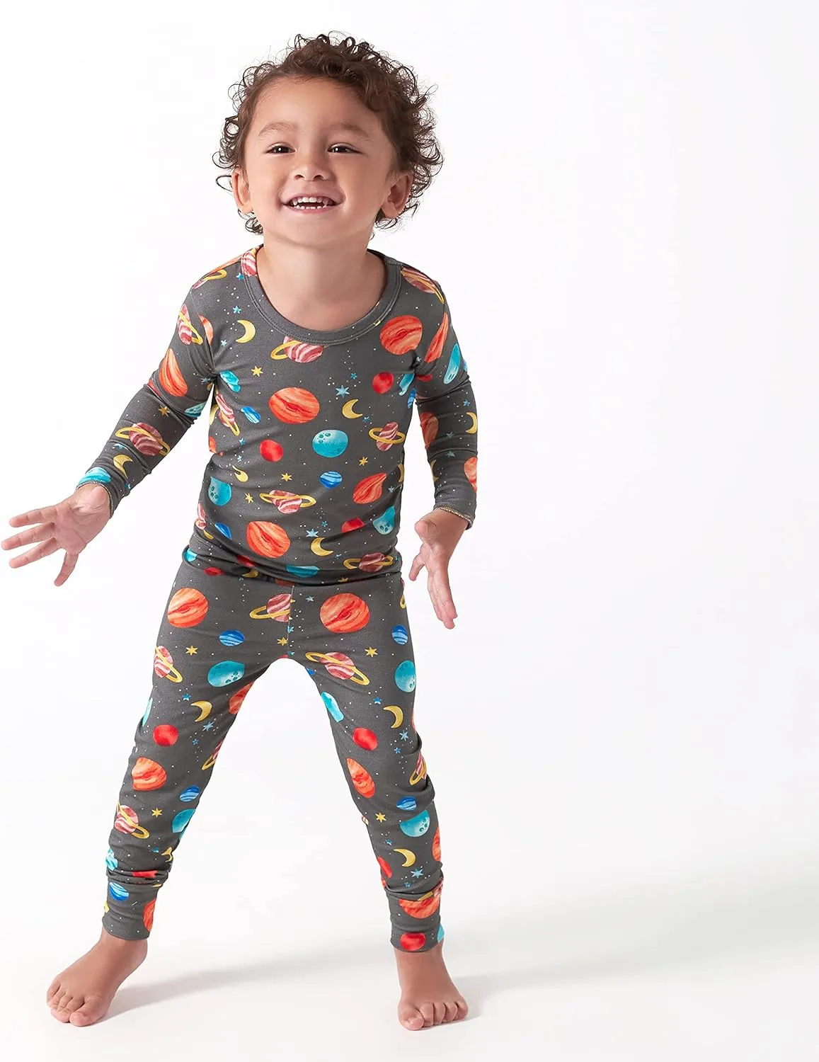 Gerber Unisex Baby Toddler Buttery Soft 2-Piece Snug Fit Pajamas with Viscose Made from Eucalyptus