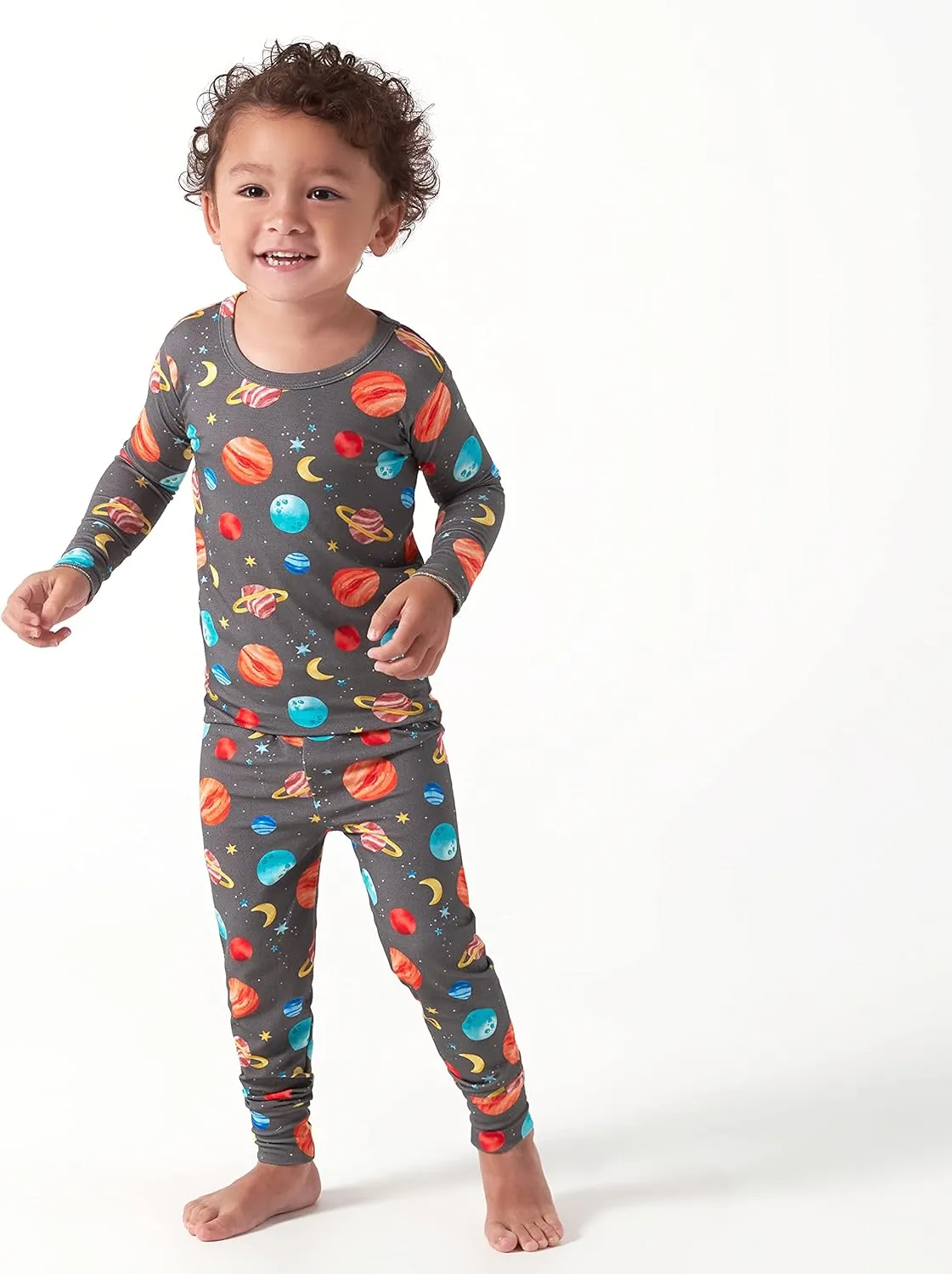 Gerber Unisex Baby Toddler Buttery Soft 2-Piece Snug Fit Pajamas with Viscose Made from Eucalyptus