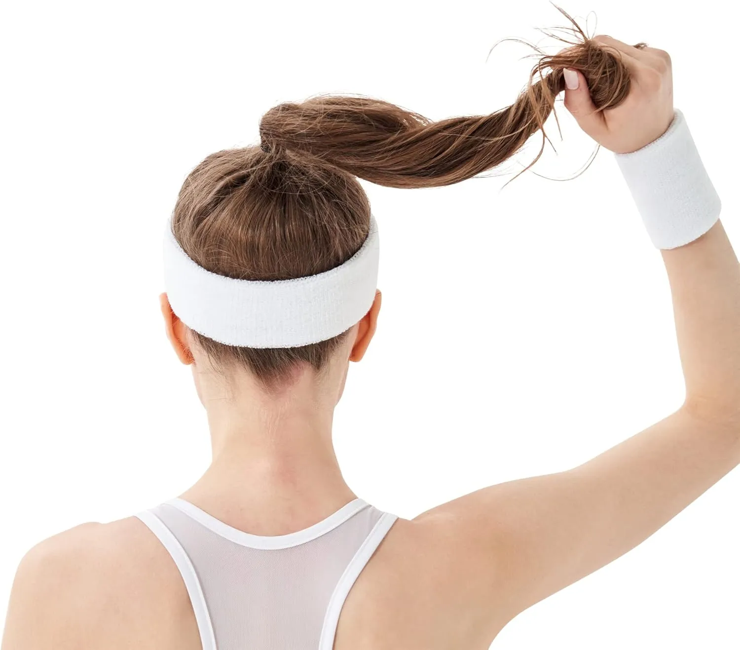 Mallofusa  10 PCS Sports Basketball Headband/Sweatband Head Sweat Band/Brace Gift Party Outdoor Activities