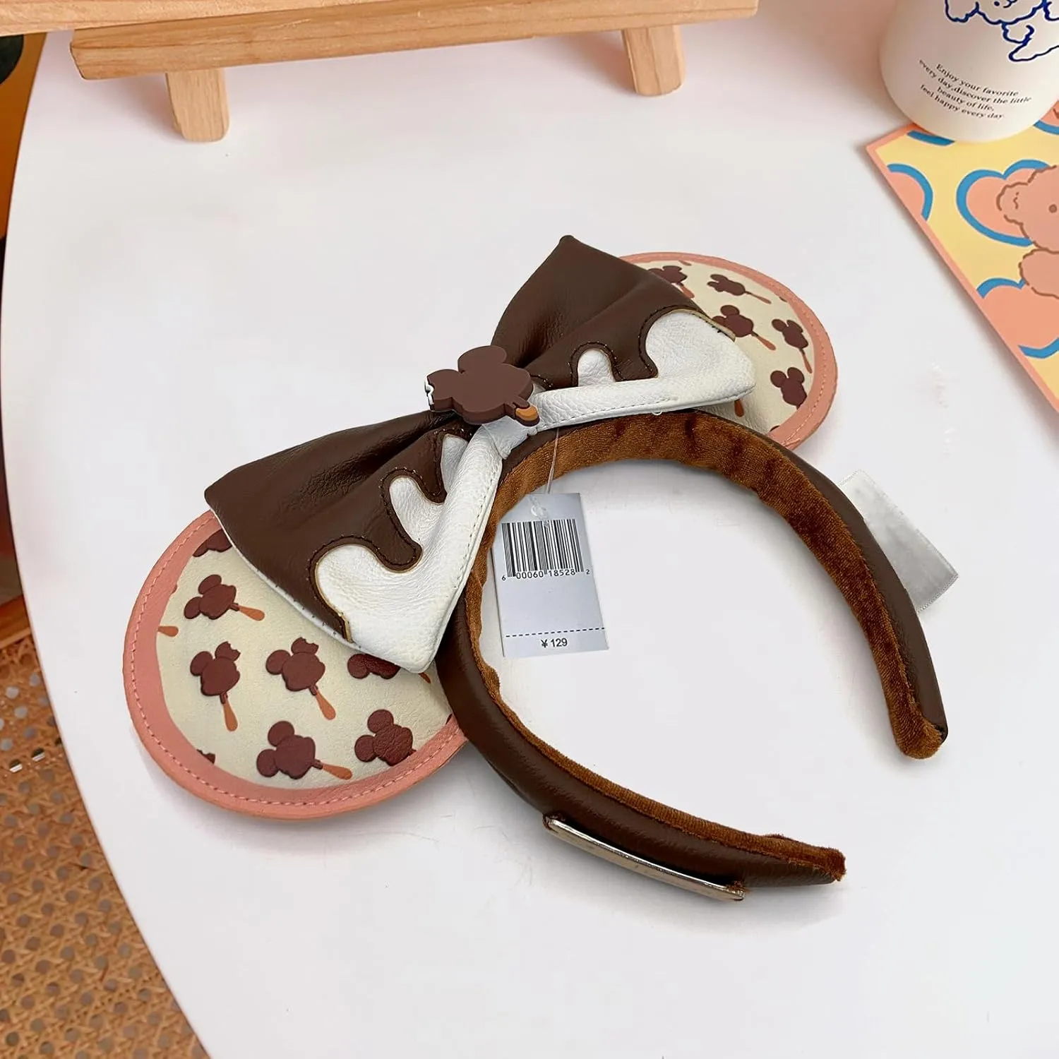 Mouse Ear Bow Headbands,Sequins Bow Hairbands Hair Accessories