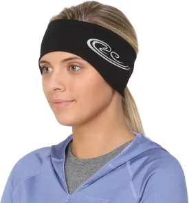 TrailHeads Womens Ponytail Headband - Moisture Wicking Hair Headband for Running, Winter, Workout - Athletic Headband Women
